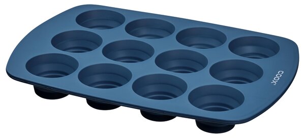 Coox Silikonová forma na muffiny (modrá) (100366526002)