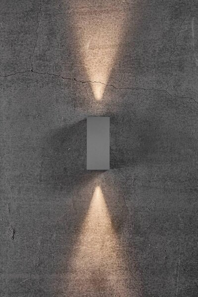 Nordlux 2019071003 Absol, LED venkovní antracitové nástěnné sítidlo 2x6,5W, výška 15cm