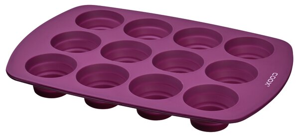 Coox Silikonová forma na muffiny (lila fialová) (100366526003)