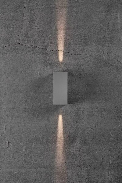 Nordlux 2019071003 Absol, LED venkovní antracitové nástěnné sítidlo 2x6,5W, výška 15cm
