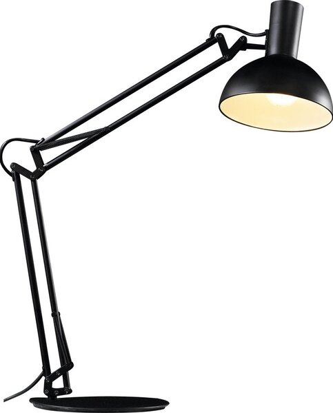 Nordlux 75145003 Arki, stolní/nástěnná černá industriální lampa 1xE27