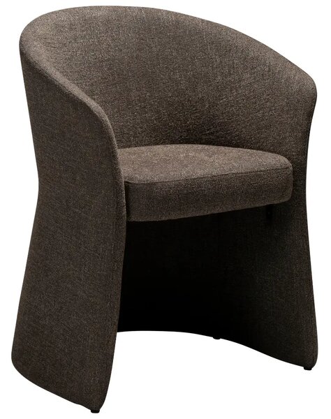 -25 % Dny Marianne - ​​​​​Dan-Form Hnědá bouclé jídelní židle Aura