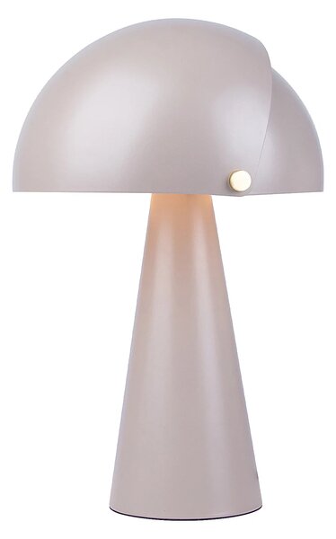 Nordlux 2120095018 Align, designová stolní lampička 1xE27, hnědá, průměr 22cm