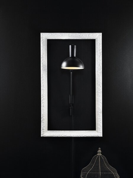 Nordlux 75145003 Arki, stolní/nástěnná černá industriální lampa 1xE27