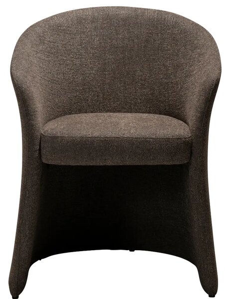 -25 % Dny Marianne - ​​​​​Dan-Form Hnědá bouclé jídelní židle Aura