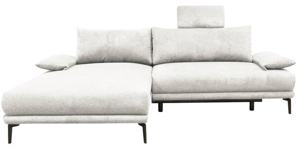 ROHOVÁ SEDAČKA, textil, bílá MID.YOU - Sedací soupravy, Online Only
