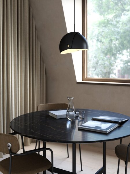 Nordlux 2320053003 Align, designové závěsné svítidlo 1xE27, černá, průměr 33,4cm