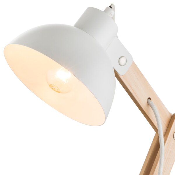 Stolní lampa TONGARIRO bílá