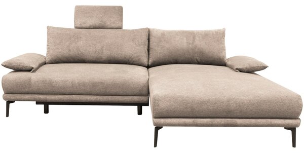 ROHOVÁ SEDAČKA, textil, béžová MID.YOU - Sedací soupravy, Online Only