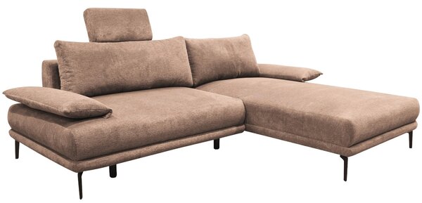 ROHOVÁ SEDAČKA, textil, béžová MID.YOU - Sedací soupravy, Online Only