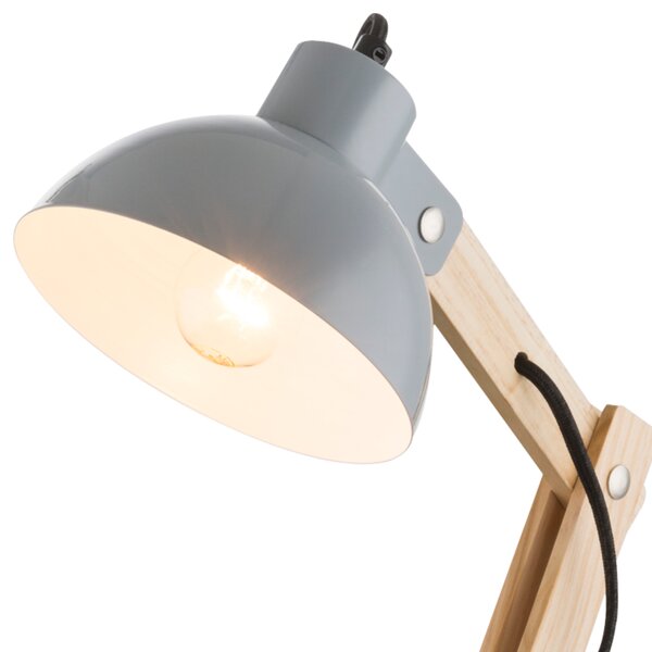 Stolní lampa TONGARIRO šedá