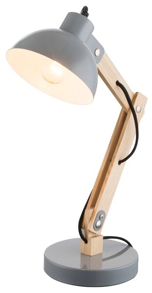 Stolní lampa TONGARIRO šedá