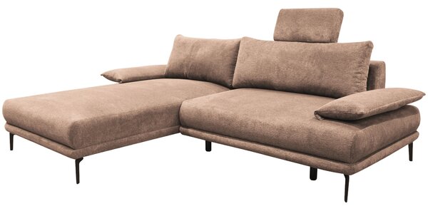 ROHOVÁ SEDAČKA, textil, béžová MID.YOU - Sedací soupravy, Online Only