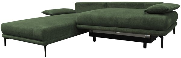 ROHOVÁ SEDAČKA, textil, zelená MID.YOU - Sedací soupravy, Online Only