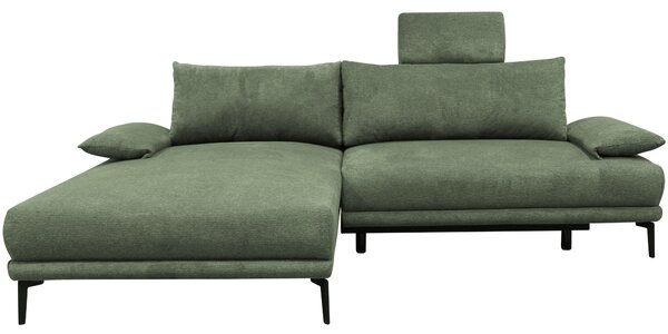 ROHOVÁ SEDAČKA, textil, zelená MID.YOU - Sedací soupravy, Online Only