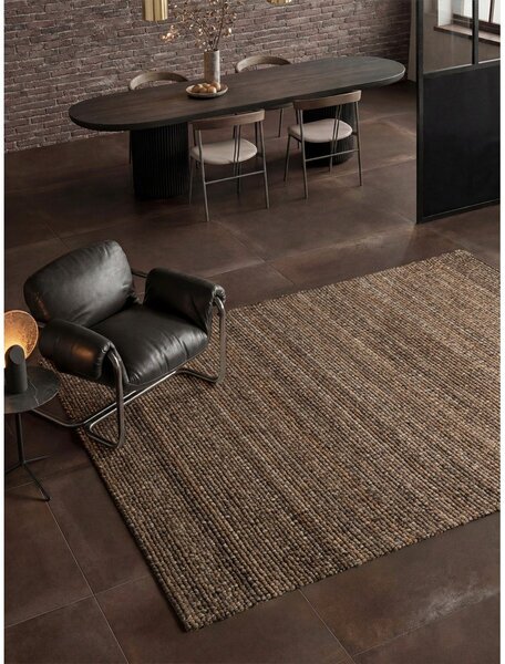 Hnědý kulatý koberec 120x170 cm Wilma – Villeroy&Boch