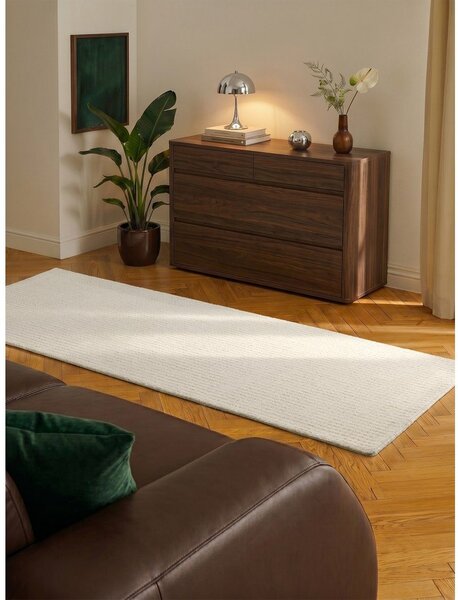 Krémový vlněný běhoun 80x250 cm Eloise – Hanse Home