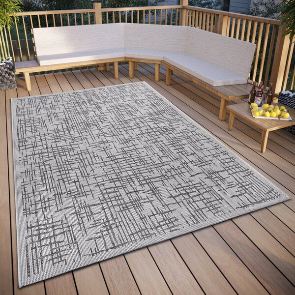 Hanse Home, Kusový koberec Clyde 105915 Telu Beige Grey – na ven i na doma, 63x120, šedá, chodba / předsíň