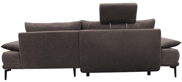 ROHOVÁ SEDAČKA, textil, šedavě hnědá MID.YOU - Sedací soupravy, Online Only