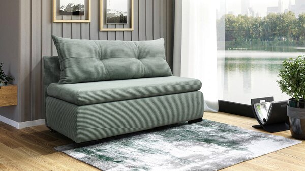 ROZKLÁDACÍ POHOVKA, textil, zelená MID.YOU - Rozkládací pohovky, Online Only
