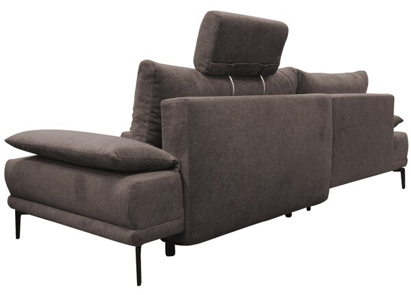 ROHOVÁ SEDAČKA, textil, šedavě hnědá MID.YOU - Sedací soupravy, Online Only