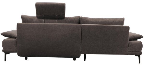 ROHOVÁ SEDAČKA, textil, šedavě hnědá MID.YOU - Sedací soupravy, Online Only
