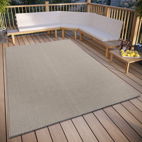 Hanse Home, Kusový koberec Clyde 105916 Pure Beige – na ven i na doma, 63x120, béžová, chodba / předsíň
