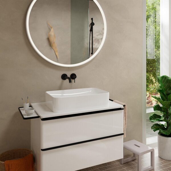 Hansgrohe Tecturis S umyvadlová baterie pod omítku černá 73350670