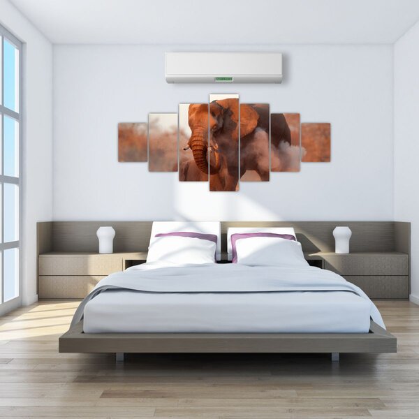 Obraz - Velký slon africký (210x100 cm)
