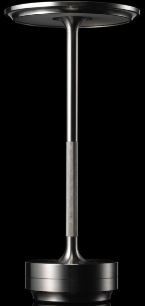 Ambientec Turn Steinless Steel, bateriová lampička z nerezi, LED 1800-2500K dotykové stmívání, Ø13x27,5cm, IP66