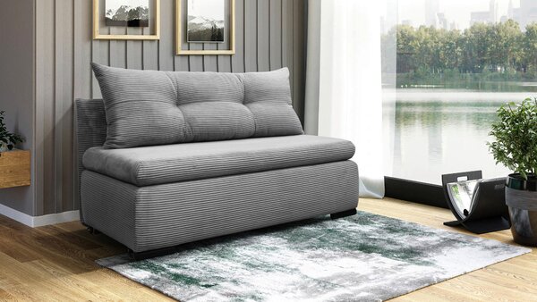 ROZKLÁDACÍ POHOVKA, textil, světle šedá MID.YOU - Rozkládací pohovky, Online Only