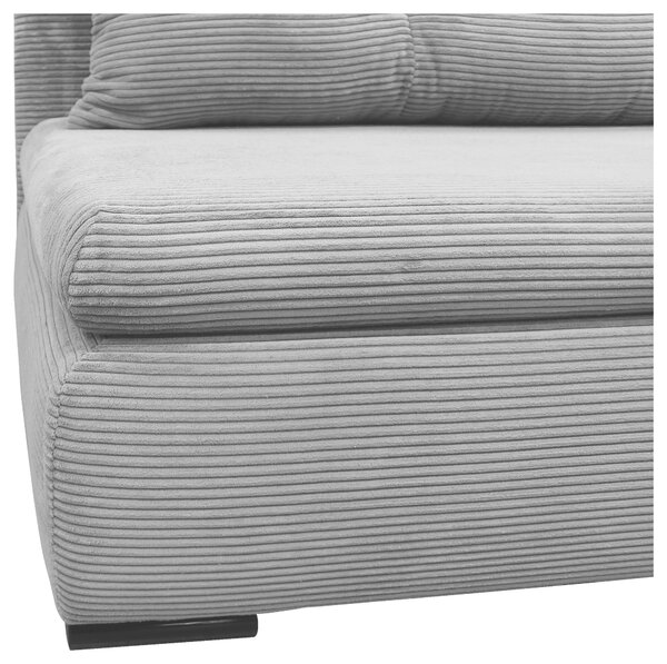 ROZKLÁDACÍ POHOVKA, textil, světle šedá MID.YOU - Rozkládací pohovky, Online Only