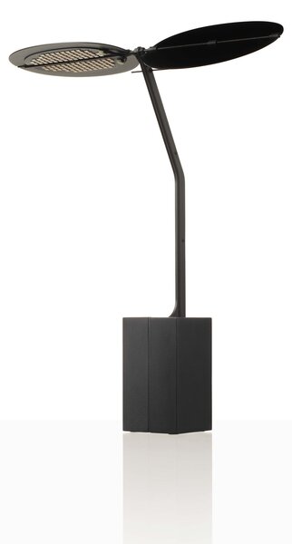 Ambientec Sage Black, přenosná černá lampička, LED 2200-2400K dotykové stmívání, výška 29,9cm