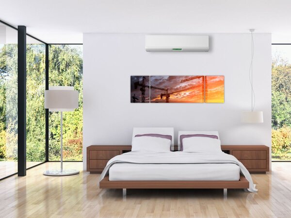 Obraz - Staveniště (170x50 cm)