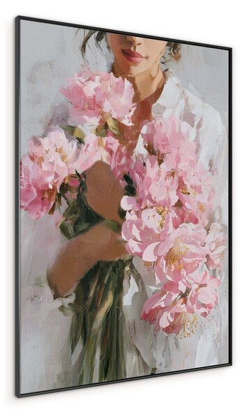 Tištěný obraz s rámem/na plátně 70x100 cm Floral Embrace – Styler