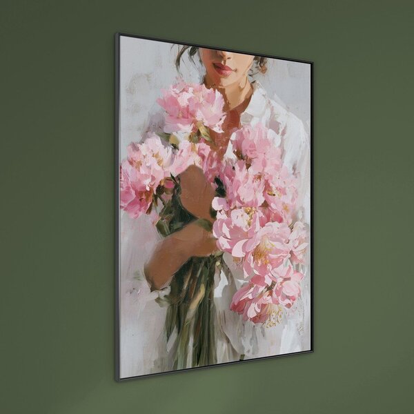 Tištěný obraz s rámem/na plátně 70x100 cm Floral Embrace – Styler