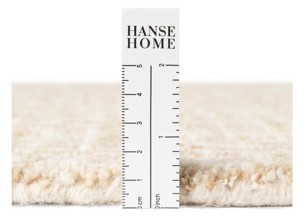 Vlněný kulatý koberec v přírodní barvě ø 160 cm Eloise – Hanse Home