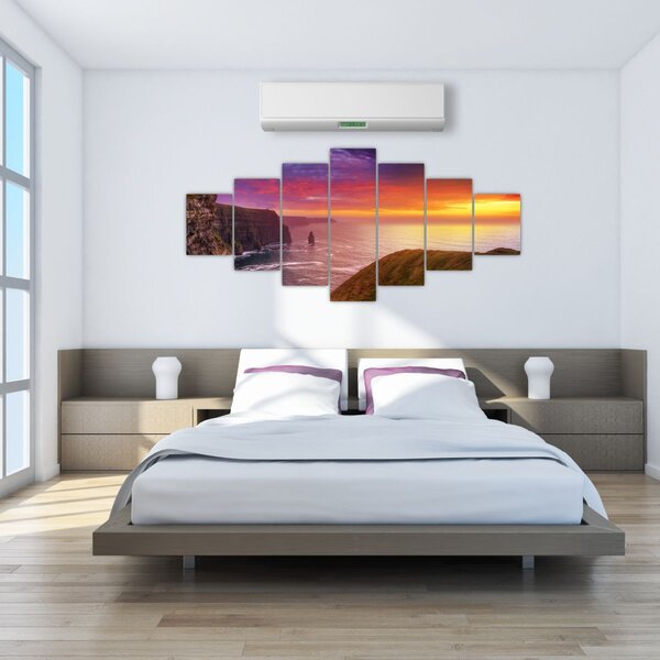 Obraz - Moherské útesy (210x100 cm)
