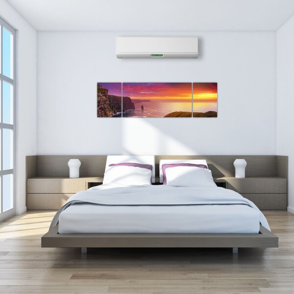 Obraz - Moherské útesy (170x50 cm)