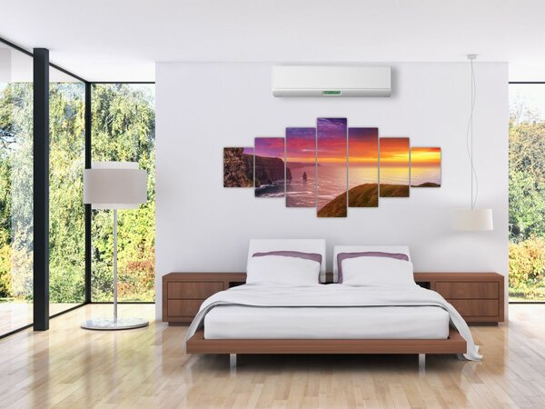 Obraz - Moherské útesy (210x100 cm)
