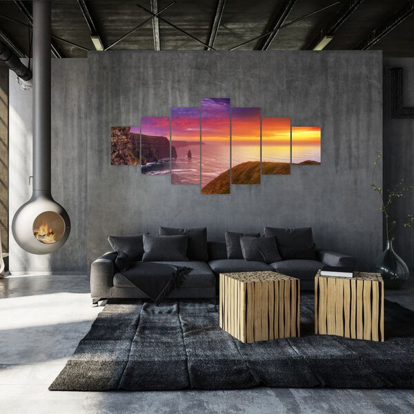 Obraz - Moherské útesy (210x100 cm)