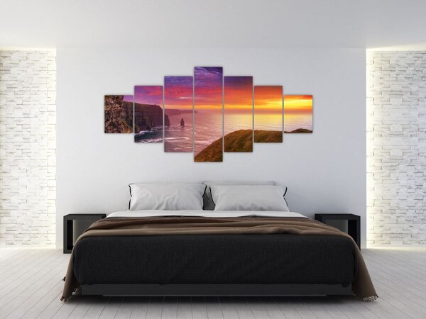 Obraz - Moherské útesy (210x100 cm)