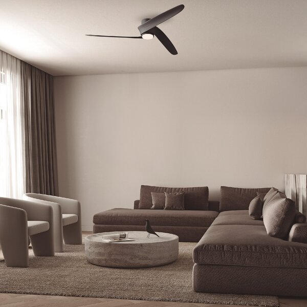 Mantra 9061 Groenland XS, lopatkový ventilátor se svítidlem a dálk. ovladačem, LED 24W 2700-5000K, bílá, průměr 79,5cm