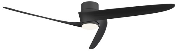Mantra 8709 Groenland M, lopatkový ventilátor se svítidlem a dálk. ovladačem, LED 24W 2700-5000K, černá, průměr 122cm