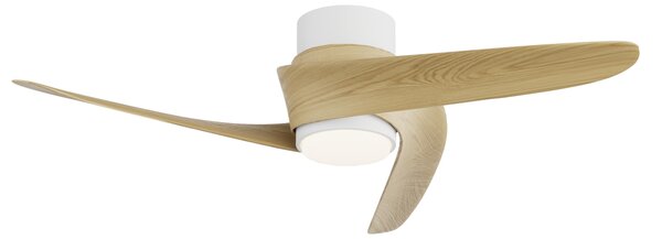 Mantra 9065 Groenland XS, lopatkový ventilátor se svítidlem a dálk. ovladačem, LED 24W 2700-5000K, dřevěná, průměr 79,5cm