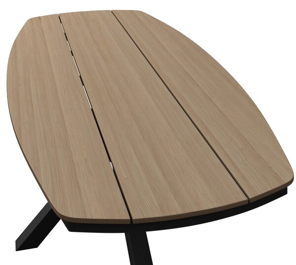 ZAHRADNÍ STŮL, kov, plast, 201/75/100 cm Ambia Garden - Online Only zahradní nábytek, Online Only