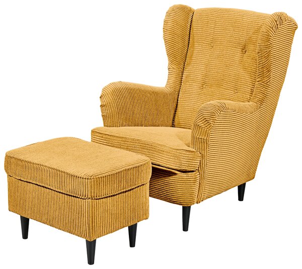 TABURET, textil, 63/43/42 cm MID.YOU - Taburety, Online Only
