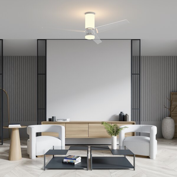 Mantra 9062 Up Down, lopatkový ventilátor se svítidlem a dálk. ovladačem, LED 45W 2700-5000K, bílá, průměr 122cm