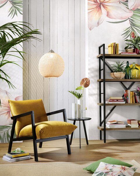 KŘESLO, textil, žlutá Carryhome - Křesla klasická