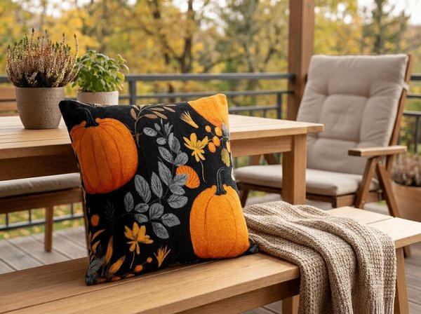 Mikroplyšový povlak na polštářek PUMPKINZA 45x45 cm, barevný